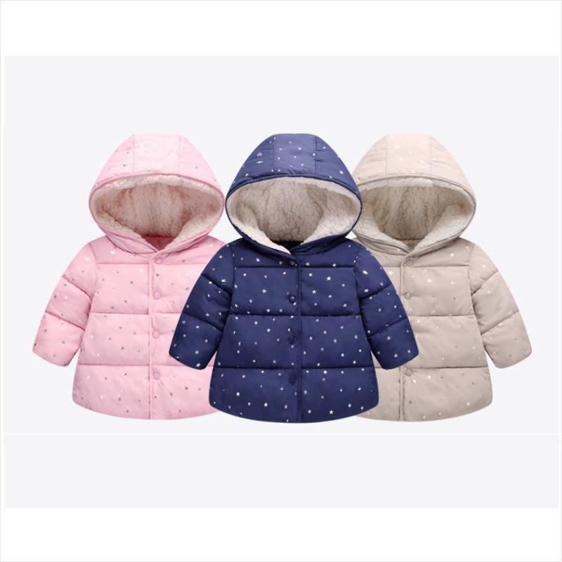 Star Children's Baby Cotton Jacket - Almoni Express