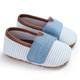 Striped Baby Shoes Baby Shoes Soft Sole Toddler Shoes - Almoni Express