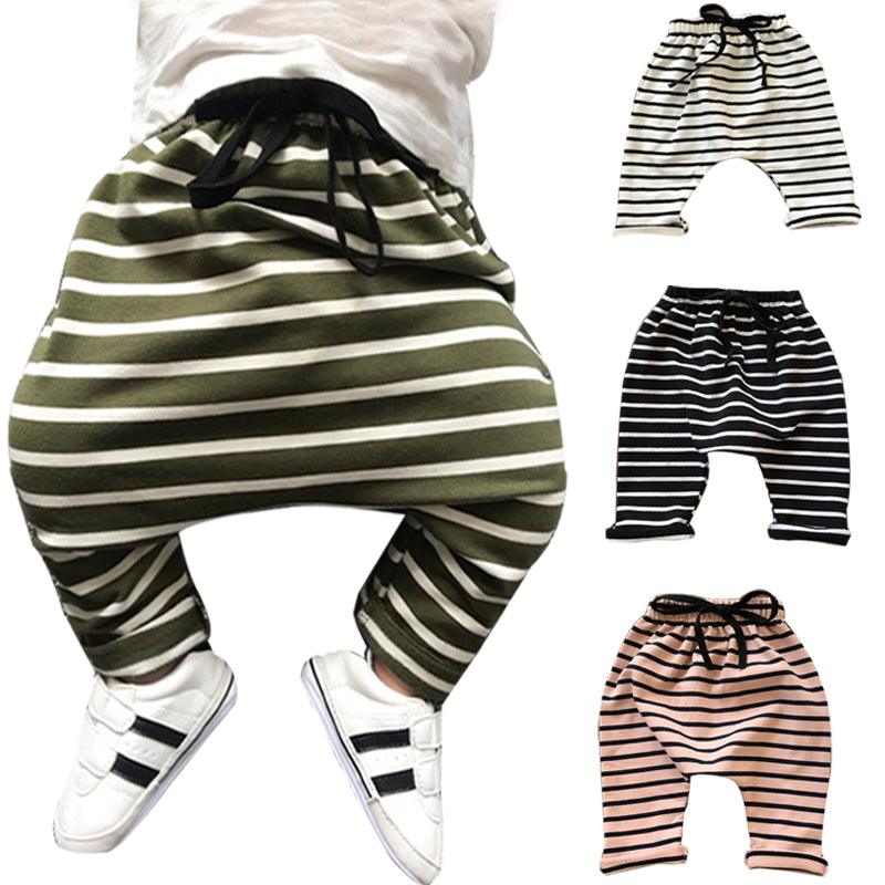 Striped harem pants - Almoni Express