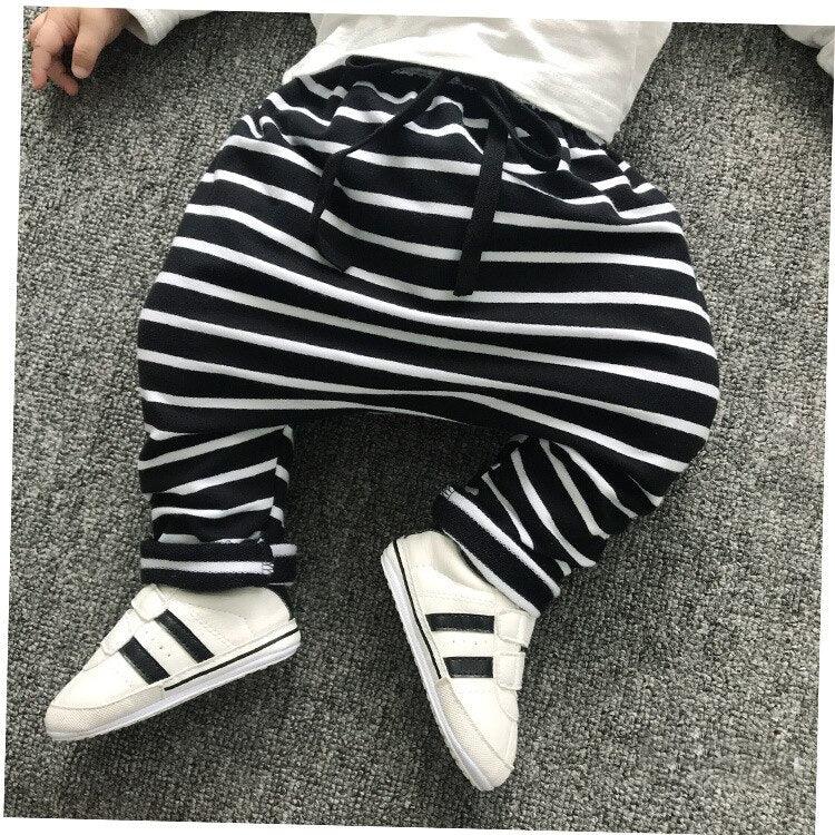 Striped harem pants - Almoni Express