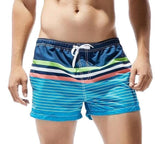 Striped printed casual shorts - Almoni Express