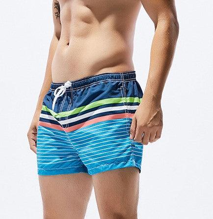 Striped printed casual shorts - Almoni Express