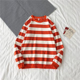 Striped Trendy Sweater Men's Hip Hop - AL MONI EXPRESS