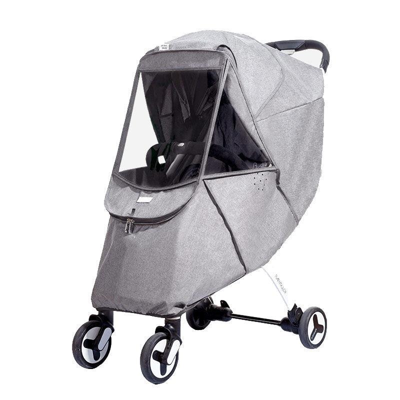 Stroller Windshield Rain Cover Universal Warm Winter Children Wind And Rain Protection - Almoni Express