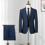 Suit Suit Male Korean Style Slim Suit Suit - AL MONI EXPRESS