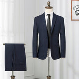 Suit Suit Male Korean Style Slim Suit Suit - AL MONI EXPRESS