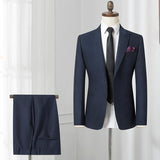 Suit Suit Male Korean Style Slim Suit Suit - AL MONI EXPRESS