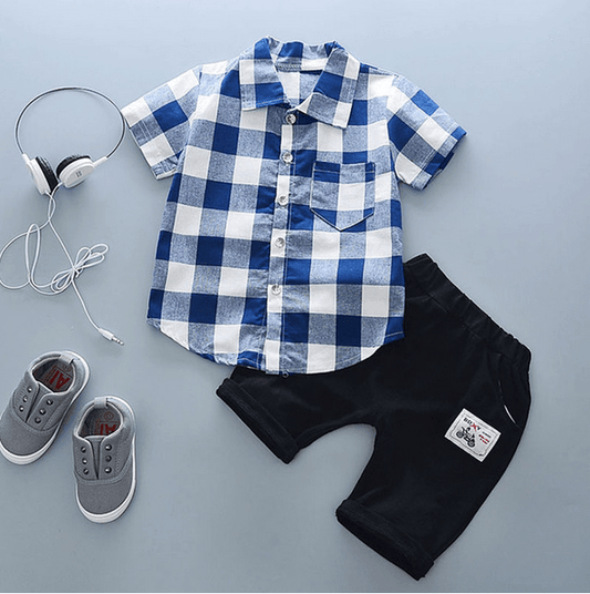 summer baby boys outfits sports - Almoni Express