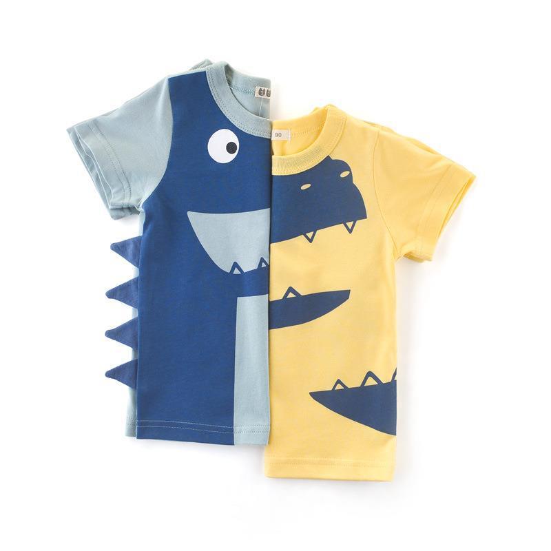 Summer Children's Clothing Boy T-shirt - Almoni Express