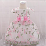 summer children's clothing new baby birthday party wedding dress skirt girls fluffy dress - Almoni Express