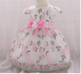 summer children's clothing new baby birthday party wedding dress skirt girls fluffy dress - Almoni Express