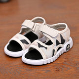 Summer Children's Shoes Fashion Lightweight Soft Flat Boy Sandals - Almoni Express