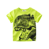 Summer Children's Short Sleeve T Shirt For Boys - Almoni Express