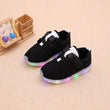 summer children single shoes LED lights boys boys - Almoni Express