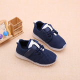 summer children single shoes LED lights boys boys - Almoni Express