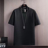 Summer Half Sleeves T-shirt Shorts New Two-piece Suit Casual Simple Men's Clothing - AL MONI EXPRESS