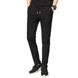 Summer New Ice Silk Casual Pants Men - Almoni Express