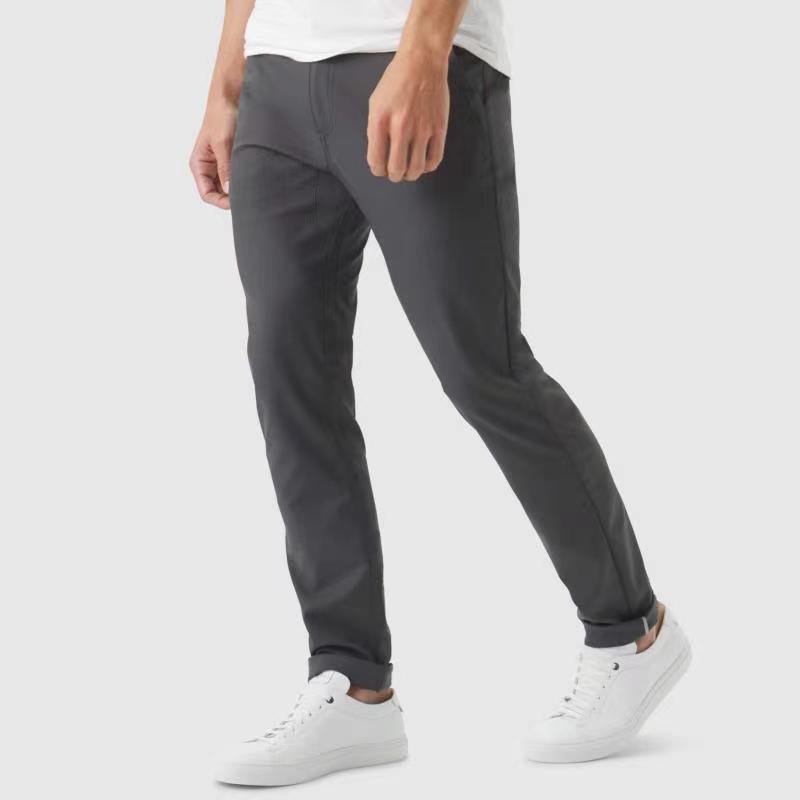 Summer New Ice Silk Leisure Pants Men - Almoni Express