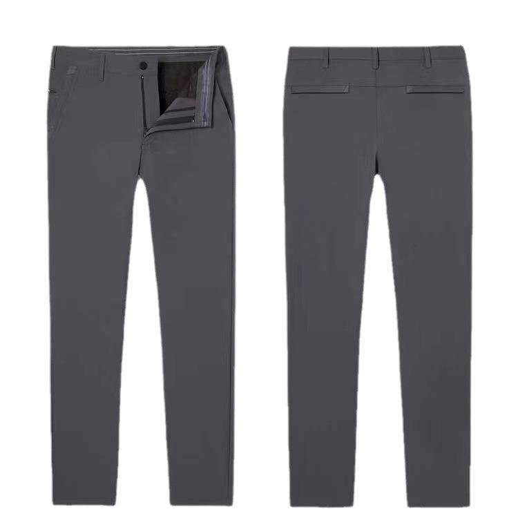 Summer New Ice Silk Leisure Pants Men - Almoni Express