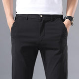 Summer Pants Men's Pants Thin Summer Casual Pants Men's Ice Silk Pants - Almoni Express