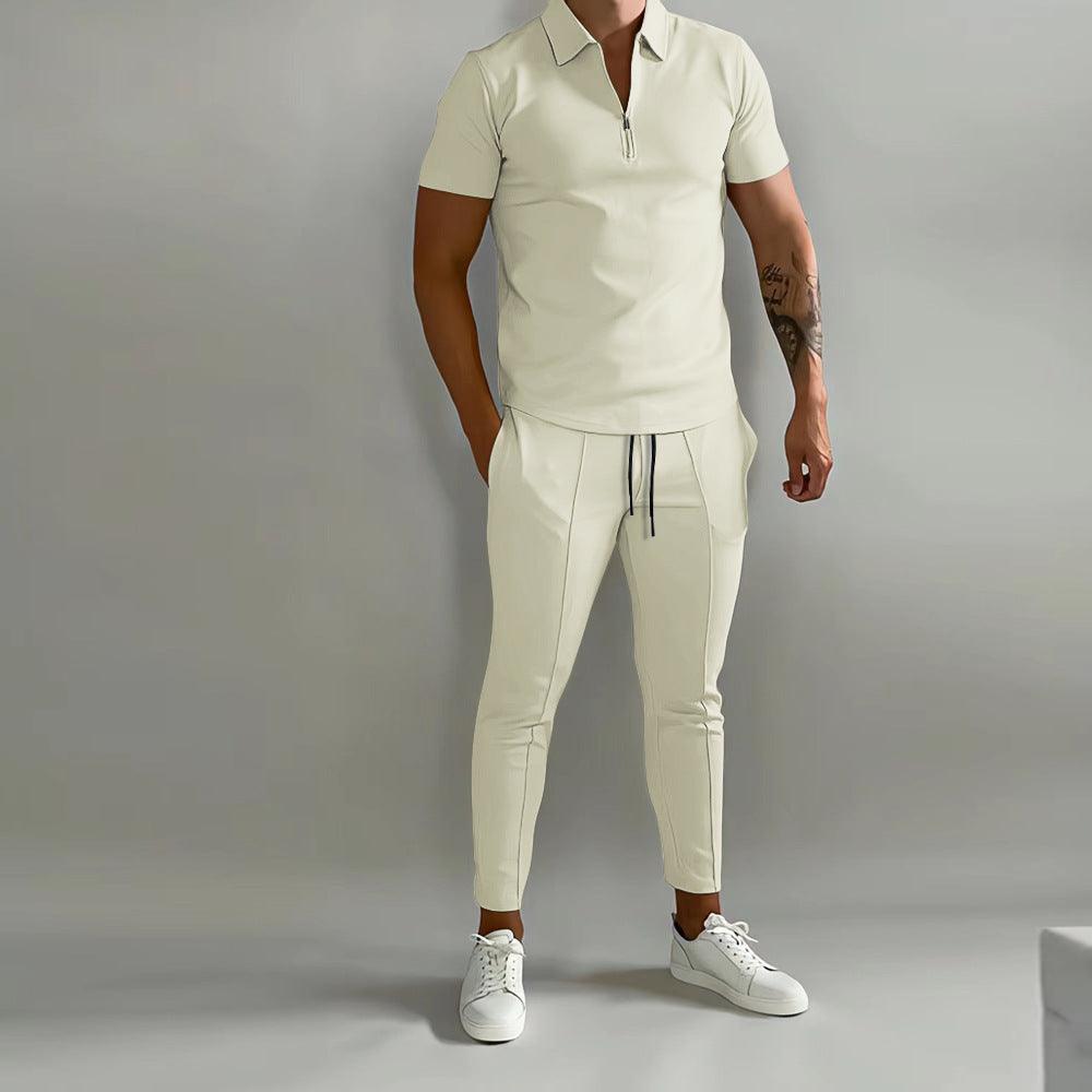 Summer Popular Men's Slim Casual Sports Suit - AL MONI EXPRESS