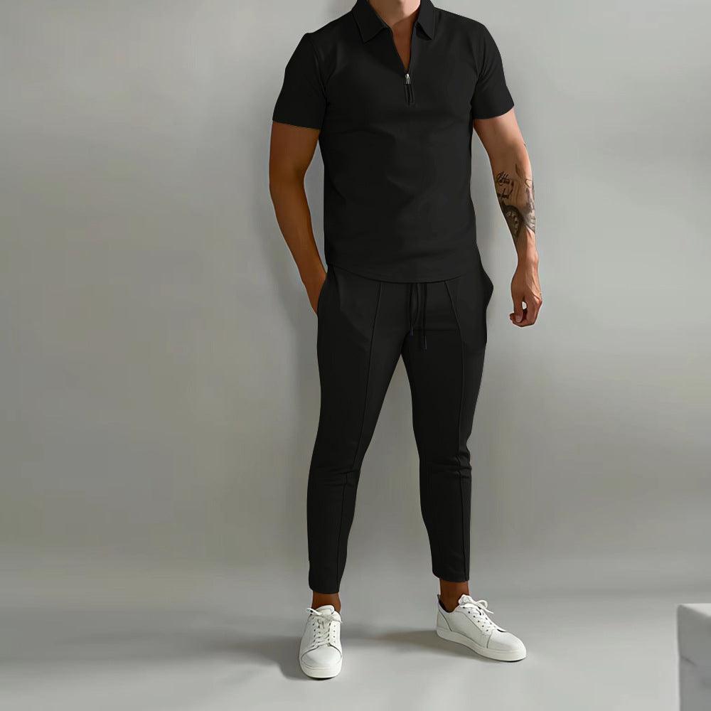 Summer Popular Men's Slim Casual Sports Suit - AL MONI EXPRESS