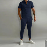 Summer Popular Men's Slim Casual Sports Suit - AL MONI EXPRESS