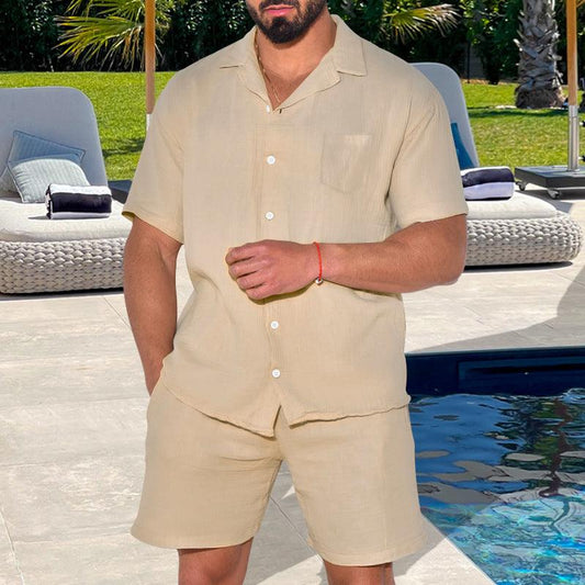 Summer Sports Short Sleeve Suit Loose - AL MONI EXPRESS