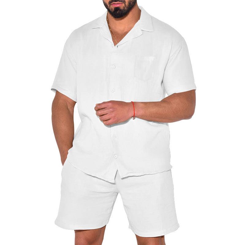 Summer Sports Short Sleeve Suit Loose - AL MONI EXPRESS