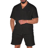 Summer Sports Short Sleeve Suit Loose - AL MONI EXPRESS