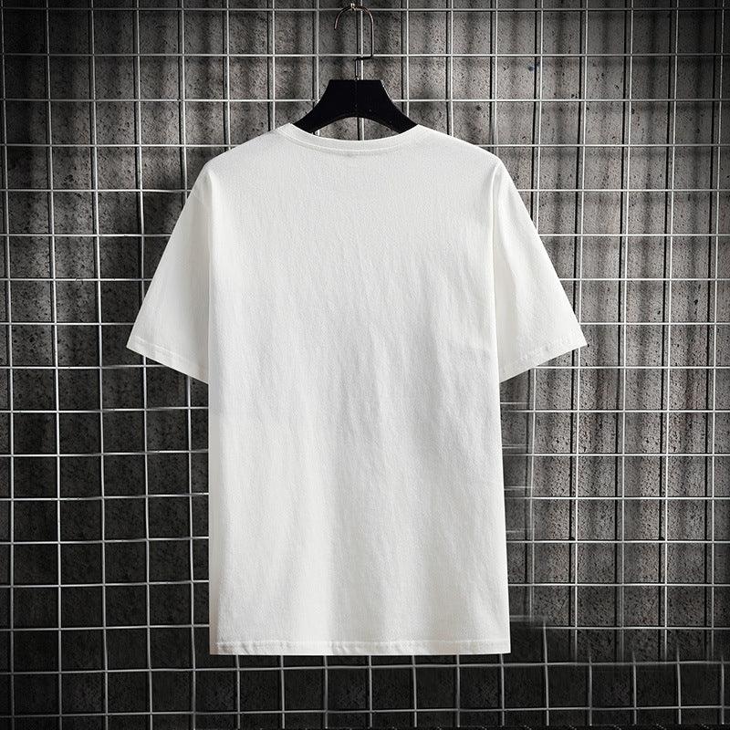 Summer Stitching Short-Sleeved T-Shirt Men's New Trend Casual T-Shirt - AL MONI EXPRESS