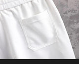 Summer T-shirt Casual Shorts Fashion Brand Ice Silk - AL MONI EXPRESS