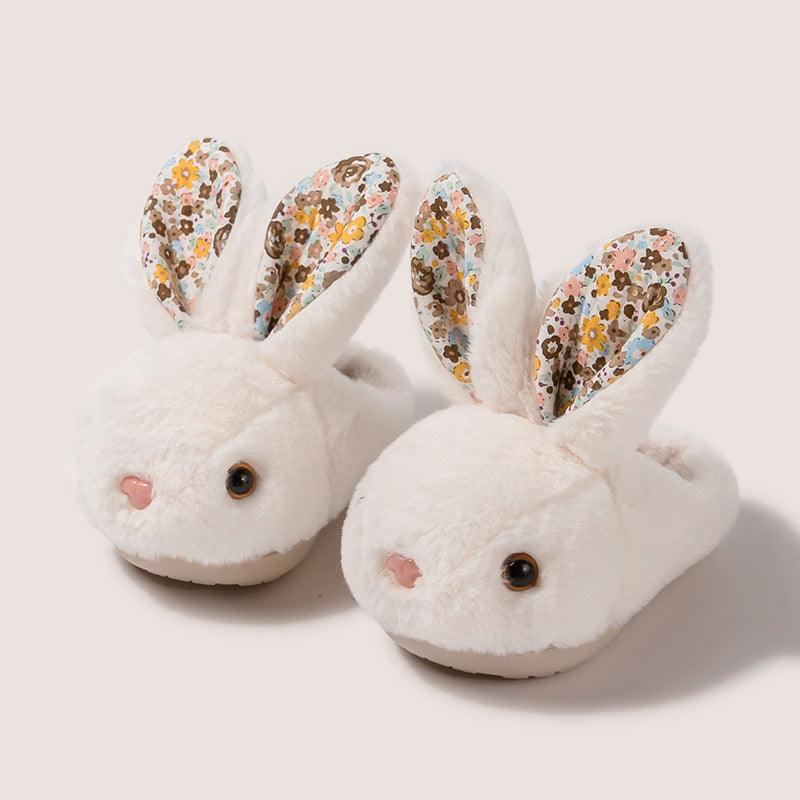 Super Soft Rabbit Cotton Slippers For Boys And Girls - Almoni Express