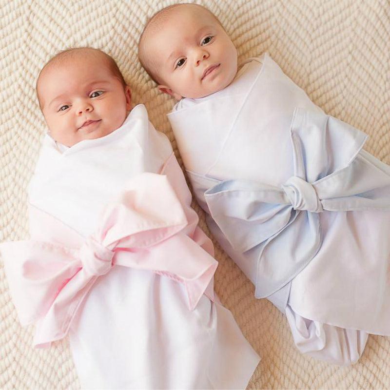 Swaddling cloth with cotton bow - Almoni Express