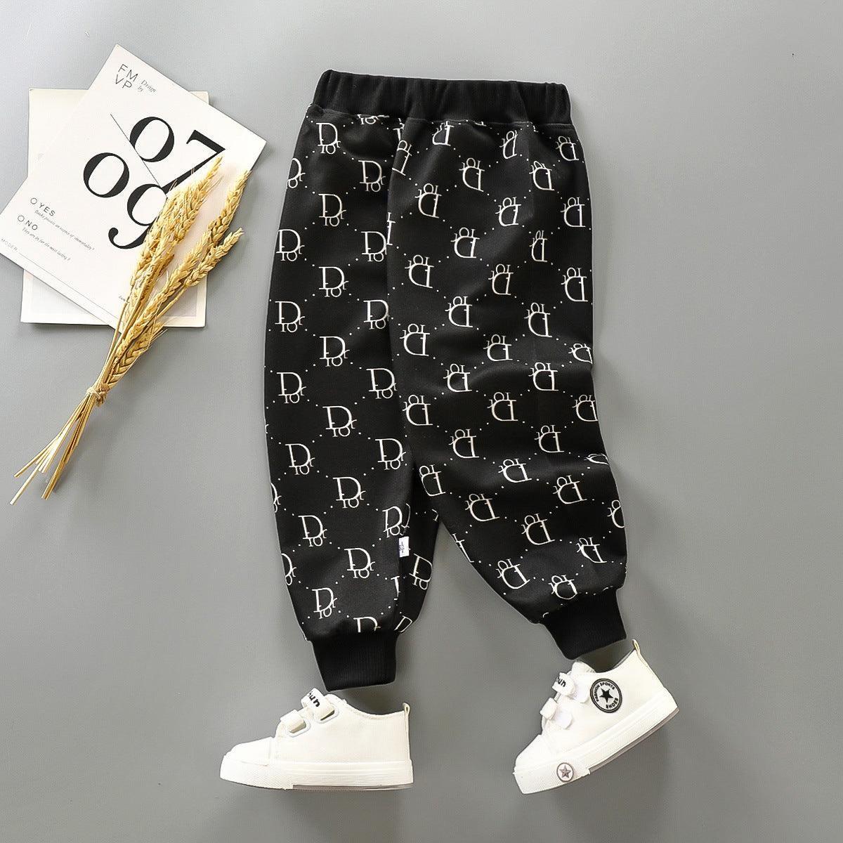 Sweatpants Boys And Girls Casual Pants Little Children's Sanitary - Almoni Express