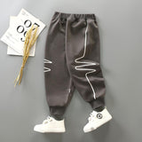 Sweatpants Boys And Girls Casual Pants Little Children's Sanitary - Almoni Express