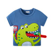 T-shirt Cotton Boy Baby Foreign Style Top T - Almoni Express