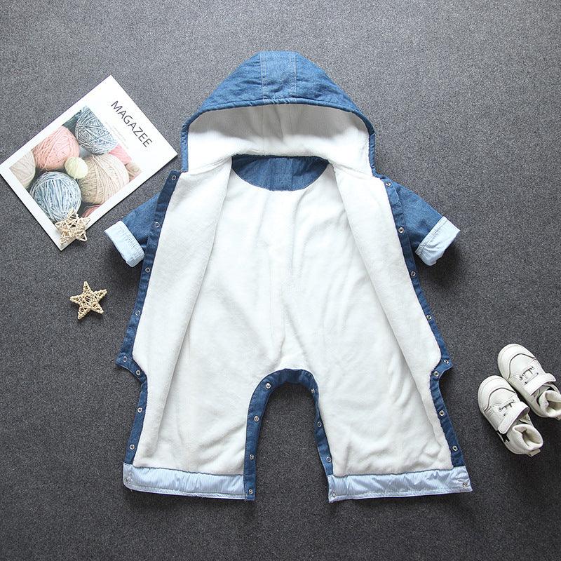 Thicken baby clothes in autumn and winter - Almoni Express