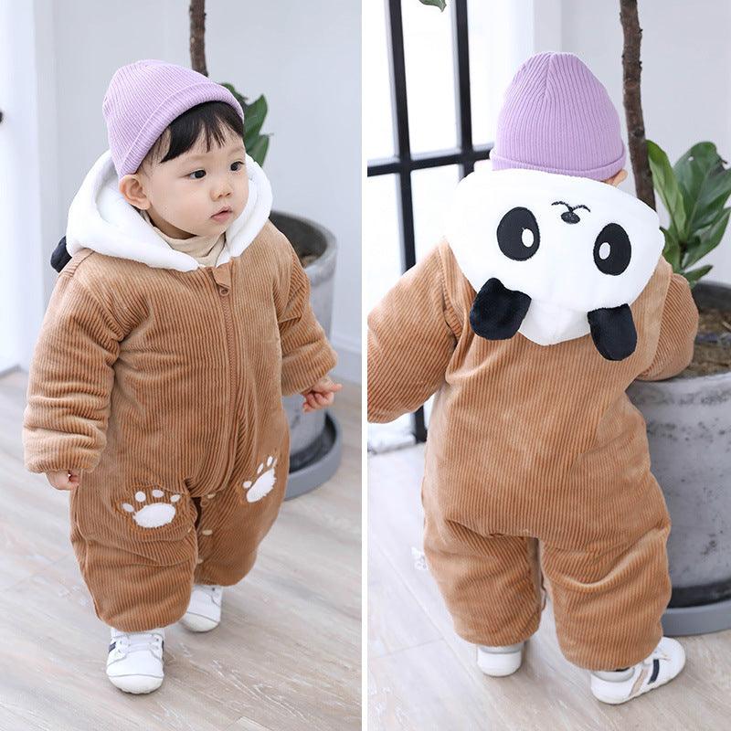 Thicken baby clothes in autumn and winter - Almoni Express