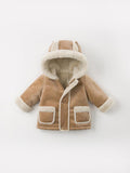 Thicken Coat Baby Warm Casual Cotton Jacket - Almoni Express