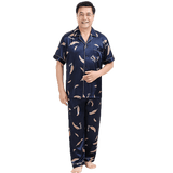 Thin ice silk pajamas - Almoni Express