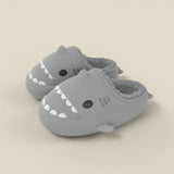 Three-dimensional Cartoon Shark Children Eva Slippers - Almoni Express