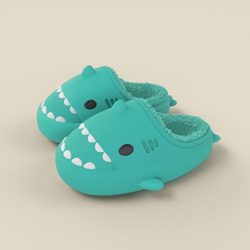 Three-dimensional Cartoon Shark Children Eva Slippers - Almoni Express