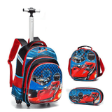 Three-piece Trolley Bag For Primary School Students - Almoni Express