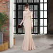 Toast Dress Bride Long One-shoulder Thank You Banquet Slim Fishtail Skirt - Almoni Express