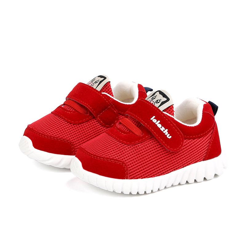 Toddler Shoes Boy Breathable Sports Shoes Baby Mesh Shoes - Almoni Express