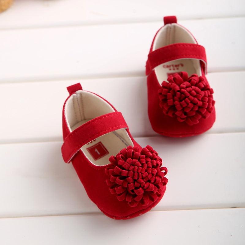 Toddler Shoes Female Baby Shoes Soft Sole Princess Series Step Shoes Baby Shoes - Almoni Express