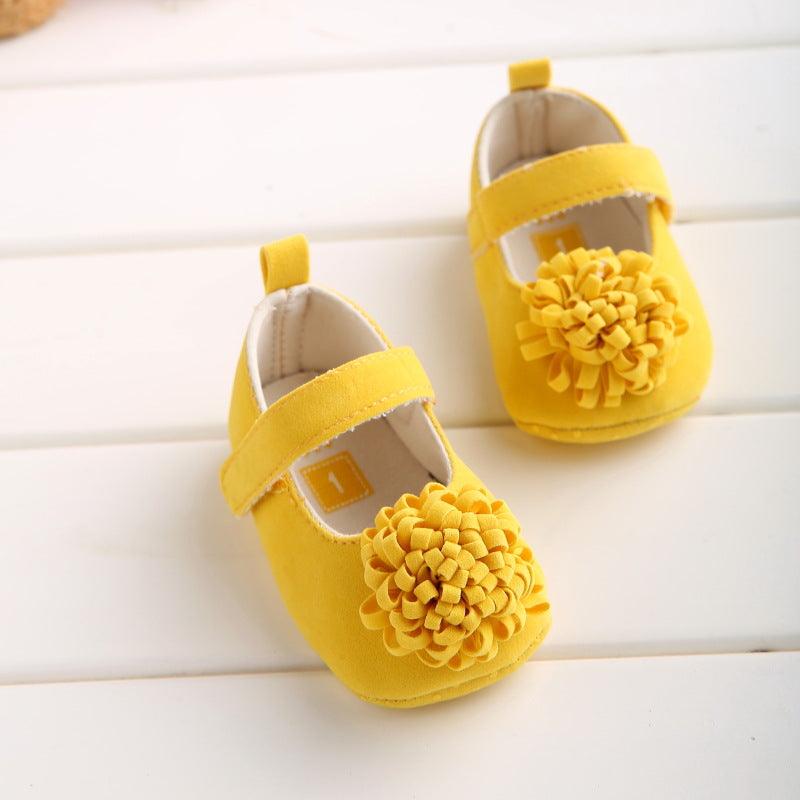 Toddler Shoes Female Baby Shoes Soft Sole Princess Series Step Shoes Baby Shoes - Almoni Express