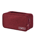 Travel Makeup Bags Women Multi-function 3-shelf Underwear Storage Bag - AL MONI EXPRESS