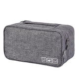 Travel Makeup Bags Women Multi-function 3-shelf Underwear Storage Bag - AL MONI EXPRESS